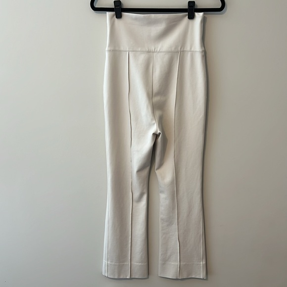 M.M. LaFleur Cream Flare Pants Size 4 - Picture 4 of 6